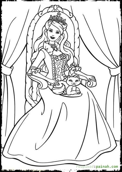 barbie queen coloring pages  wallpaper