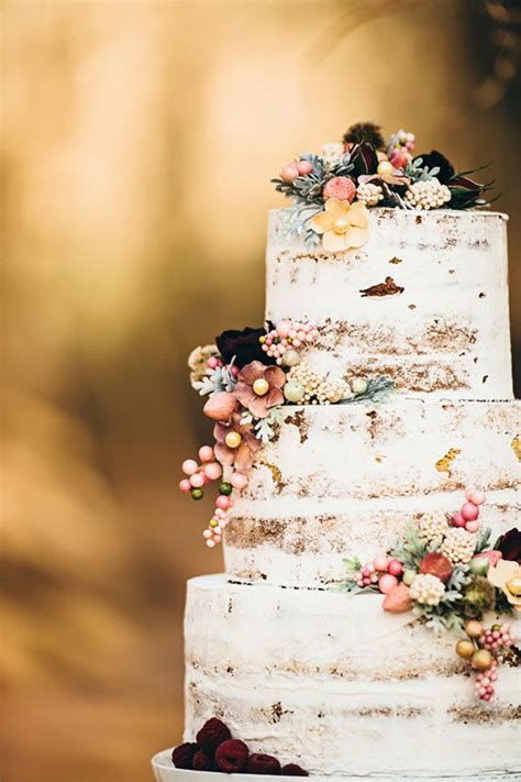 naked wedding cakes rustic beautiful creative or unique