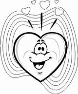 Coloring Pages Heart Smiley Face Print Cliparts Eyes Cute Diagram Clip Unlabeled Printable Ball Clipart Characters Sheets First Broken Soccer sketch template