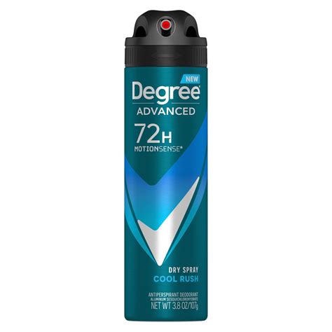 degree men cool rush antiperspirant dry spray shop deodorant antiperspirant