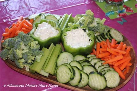 easy summer veggie tray idea  entertaining   mom