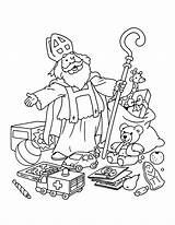 Sinterklaas Kleurplaten Speelgoed Plaatje Animaatjes Basisschool sketch template