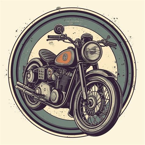 premium vector vintage motorcycle racing