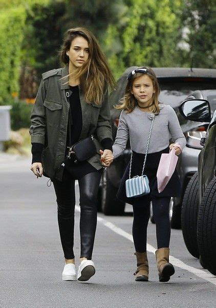 Jessica Alba And Her Daughter Honor At