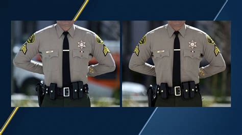 la county sheriffs dept  spend   change gun belt metal
