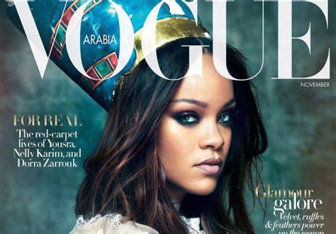 rihanna is a literal queen covering vogue arabia s november issue metro news