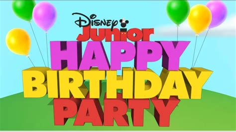 happy birthday   disney junior happy birthday party youtube