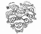 Minion Coloring Pages Minions Coloriage sketch template