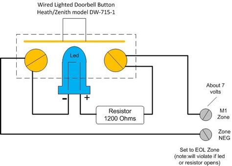 sensing  illuminated doorbell