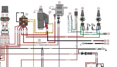mercury outboard  pin wiring harness diagram lifejuli