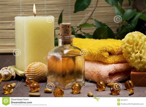 spa  body care stock image image  color natural