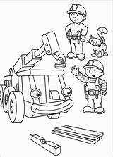 Builder Bob Pages Coloring Getcolorings sketch template
