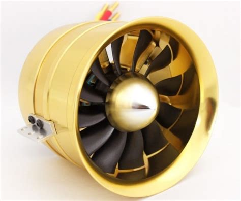 buy full metal 90mm ducted fan 12 blade with tp inner