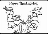 Thanksgiving Coloring Pages Pilgrim Happy Indian Kids Color Printable Disney First Turkey Print Sheets Mayflower Fall Ship Cute Wishbone Toddlers sketch template