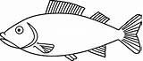 Fish Coloring Pages Kids Printable Colouring Color Clip Simple Template Outline Drawing Sheets Print Cartoon Getcoloringpages Seaside Getcolorings 321coloringpages Getdrawings sketch template