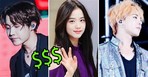 these are the top 29 richest k pop idols whose net worth
