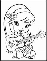 Guitar Coloring Pages Bass Getcolorings sketch template