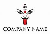 Kali Hindu Logo Goddess Logodesign sketch template