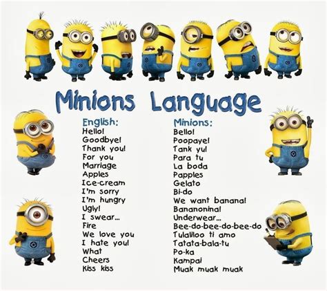 learn   speak minion minions funny minions language minions banana song