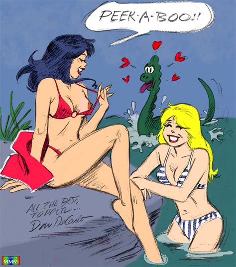Rule 34 Archie Comics Betty Cooper Bikini Blonde Hair