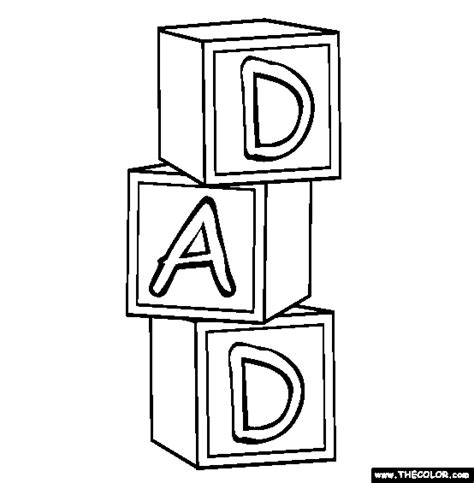 fathers day  coloring pages page