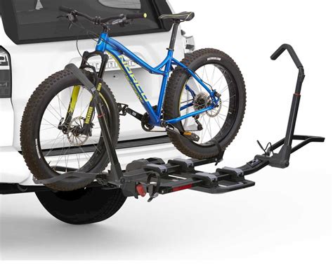 yakima dr tray hitch mounted  bike rack  reciever fat bike compatible