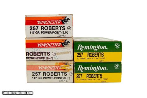 remington  winchester  roberts ammo