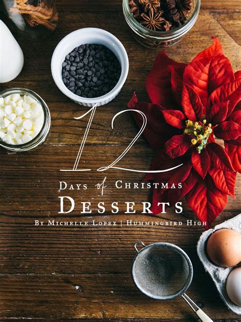 Another Sneak Peek Twelve Days Of Christmas Desserts A Free Ebook