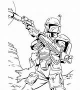 Coloring Hunter Bounty Wars Star Pages Stormtrooper Lego Printable Print Gun General Trooper Ewok Kids Water Storm Color Lee Line sketch template