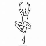 Ballerina Colorare Disegni Drawing Dancer Bailarina Colorir Monochrome Pngwing Library Easy Ultracoloringpages Insertion sketch template