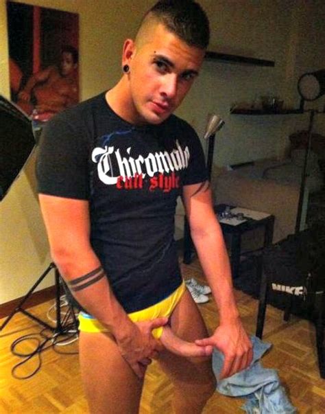 sexy dude with a nice big uncut cock spacedingo