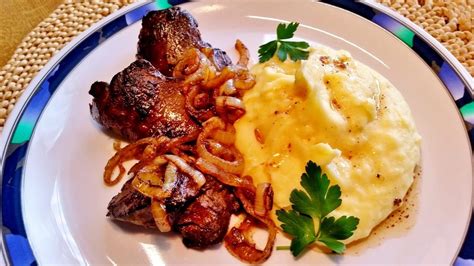 huehnerleber mit viel zwiebeln rezept kochbarde