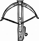 Crossbow Heraldicart sketch template