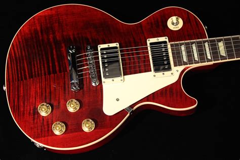 gibson les paul traditional   wine red sn  gino guitars