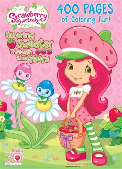 strawberry shortcake 400 pages of coloring fun