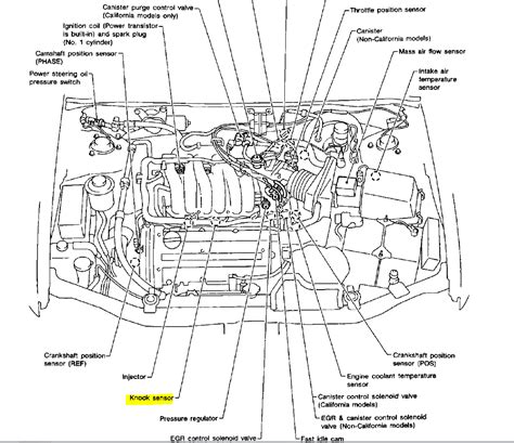 nissan altima engine diagram