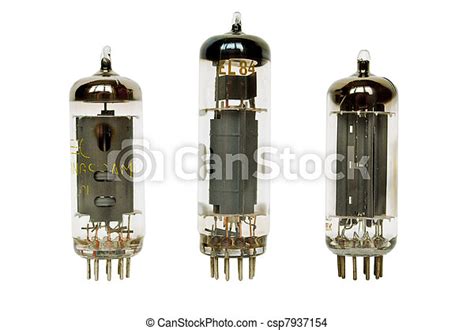 vacuum tubes canstock