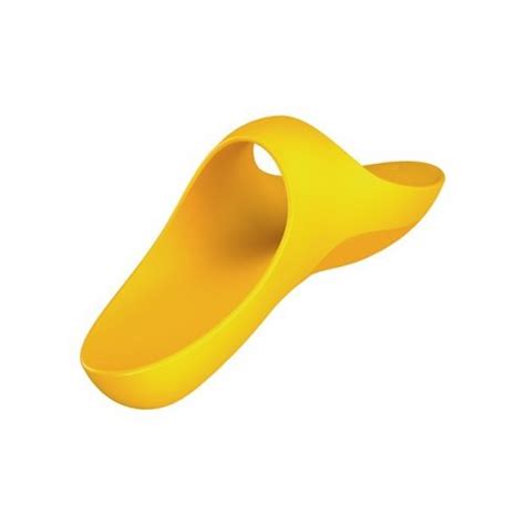 satisfyer teaser finger vibrator dark yellow sex toys at adult empire