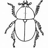 Beetle Dung sketch template