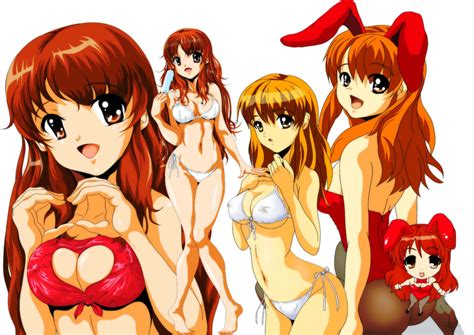 Asahina Mikuru Bikini Breasts Bunnygirl Chibi Cleavage
