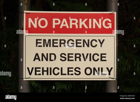 parking  emergency vehicles  res stock photography  images alamy