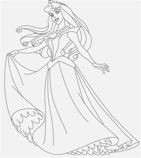 coloring pages princess aurora  printable coloring pages