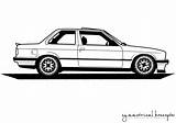 E30 E36 Freepngimg Cabrio Kissclipart Seri Pngdownload E46 Bilder Gerakan Pngegg sketch template
