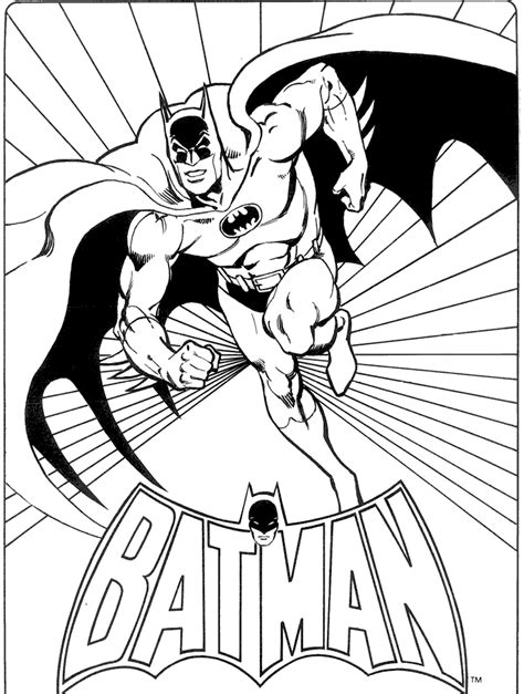 printable coloring page batman coloring pages