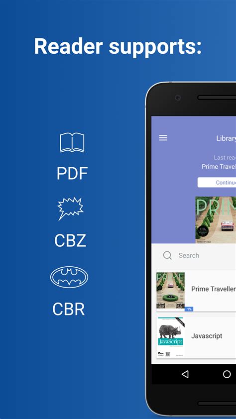 amazoncom reader cbz cbr  appstore  android