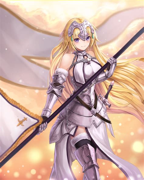 jeanne d arc and jeanne d arc fate and 1 more drawn by