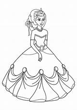 Coloring Pages Girls Printable Ksiezniczki Princess Colouring Kids Choose Board sketch template