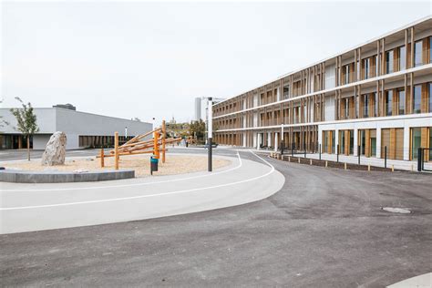 neubau grundschule bauhausplatz muenchen leinhaeuplneuber