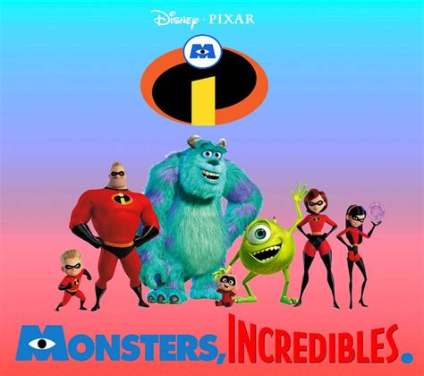 Monsters Incredibles By Darkmoonanimation On Deviantart
