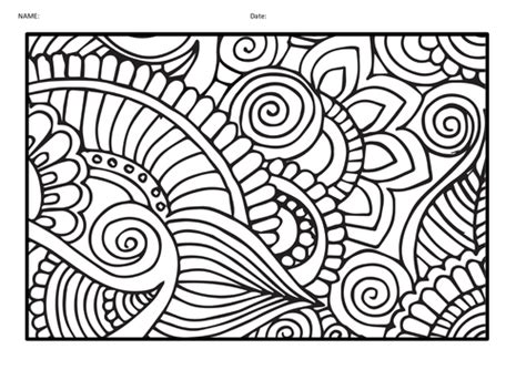 mindfulness coloring pages  kids printable coloring  sheets